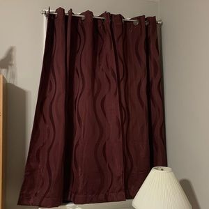 Purple Curtains